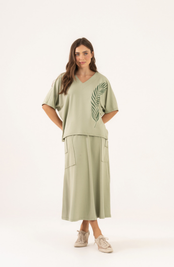 Conjunto Saia e Blusa